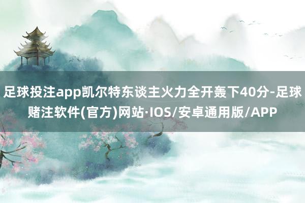 足球投注app凯尔特东谈主火力全开轰下40分-足球赌注软件(官方)网站·IOS/安卓通用版/APP