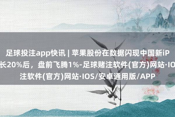 足球投注app快讯 | 苹果股份在数据闪现中国新iPhone销量首三周增长20%后，盘前飞腾1%-足球赌注软件(官方)网站·IOS/安卓通用版/APP